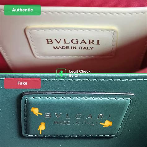 how to spot fake bvlgari bag|14 Ways To: Spot FAKE Designer Bags (With Pictures).